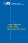 Image for Text complexity and reading comprehension tests : v. 85