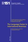 Image for The language factor in international business: new perspectives on research, teaching and practice : v. 151