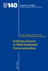 Image for Evolving Genres in Web-mediated Communication