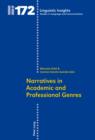 Image for Narratives in Academic and Professional Genres : Volume 172