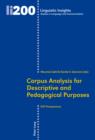 Image for Corpus analysis for descriptive and pedagogical purposes: ESP perspectives