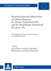 Image for Mittelhochdeutsche Minnereden und Minneallegorien der Wiener Handschrift 2796 und der Heidelberger Handschrift Pal. germ. 348: 17. Band: (S0(BFrau Minne und die Liebenden(S1(B (Woerterbuch und Reimwoerterbuch)