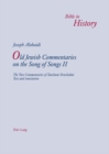 Image for Old Jewish commentaries on the Song of Songs II: the two commentaries of Tanchum Yerushalmi : text and translation : 10