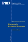 Image for Abstracts in academic discourse