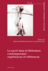 Image for Le sacre dans la litterature contemporaine : experiences et references