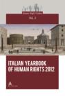 Image for Italian Yearbook of Human Rights 2012.