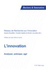 Image for L&#39;innovation: Analyser, anticiper, agir