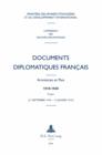 Image for Documents diplomatiques francais: Armistices et Paix - 1918-1920 - Tome I (27 septembre 1918 - 17 janvier 1919). : 1