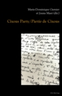 Image for Cixous Party =: Partie de Cixous