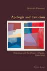 Image for Apologia and criticism: historians and the history of Spain, 1500-2000