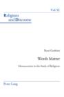 Image for Words matter: hermeneutics in the study of religions : 52