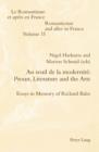 Image for Au seuil de la modernite: Proust, literature and the arts : essays in memory of Richard Bales : v. 15