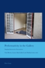 Image for Performativity in the gallery: staging interactive encounters