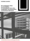 Image for Trotzdem modern: Die wichtigsten Texte zur Architektur in Deutschland  1919-1933