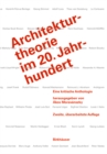 Image for Architekturtheorie im 20. Jahrhundert