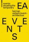 Image for EVENTS: Situating the Temporary
