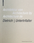 Image for Architektur von Dietrich | Untertrifaller / Architecture by Dietrich | Untertrifaller / Architecture de Dietrich | Untertrifaller