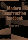 Image for Modern construction handbook
