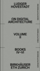 Image for [On digital architecture in ten books]  : a tractatusVol. 2
