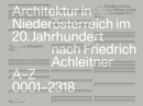 Image for Architektur in Niederosterreich im 20. Jahrhundert nach Friedrich Achleitner