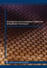 Image for Development and Investigation of Materials Using Modern Techniques