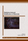 Image for Radiation Induced Modification of Materials