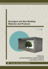 Image for Ecological and New Building Materials and Products