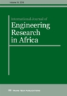 Image for International Journal of Engineering Research in Africa Vol. 19.
