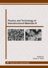 Image for Physics and Technology of Nanostructured Materials III