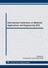 Image for International Conference on Materials Applications and Engineering 2016