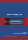 Image for Metal Forming 2016