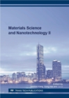 Image for Materials Science and Nanotechnology II