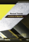 Image for Recent Trends in Science of Materials