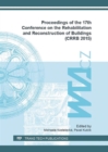 Image for Proceedings of the 17th Conference on the Rehabilitation and Reconstruction of Buildings (CRRB 2015)