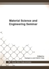 Image for Material Science and Engineering Seminar