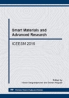 Image for Smart Materials and Advanced Research