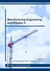 Image for Manufacturing Engineering and Process V
