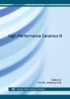 Image for High-Performance Ceramics IX