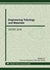 Image for Engineering Tribology and Materials