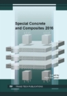 Image for Special Concrete and Composites 2016
