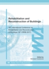 Image for Rehabilitation and Reconstruction of Buildings