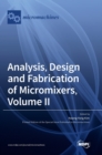 Image for Analysis, Design and Fabrication of Micromixers, Volume II
