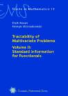 Image for Tractability of Multivariate Problems