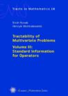 Image for Tractability of Multivariate Problems