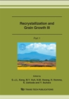 Image for Recrystallization and Grain Growth III