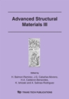 Image for Advanced Structural Materials III