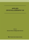 Image for APPLIED CRYSTALLOGRAPHY XX