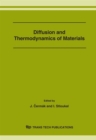 Image for Diffusion and Thermodynamics of Materials