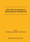 Image for Ultra Clean Processing of Semiconductor Surfaces VIII