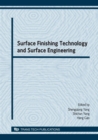 Image for Surface Finishing Technology and Surface Engineering